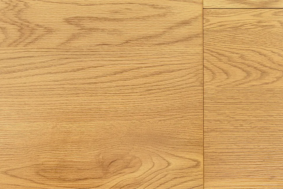 Ausziehbarer Esstisch APARTMENT 120-160cm natur Wildeiche schwarzes Metallgestell