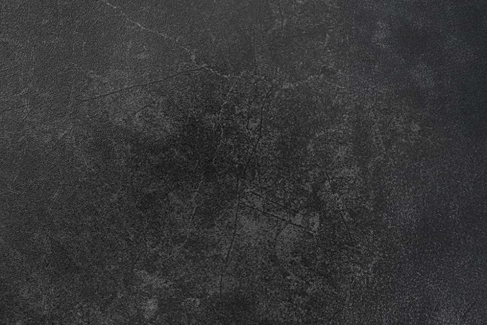 Ausziehbarer Esstisch COSMOS 160-240cm anthrazit Keramik schwarzes Metallgestell