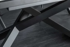 Ausziehbarer Esstisch EUPHORIA 180-220-260cm Marmor weiß Keramik made in Italy