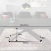 Ausziehbarer Esstisch EUPHORIA 180-220-260cm anthrazit Lava Keramik made in Italy