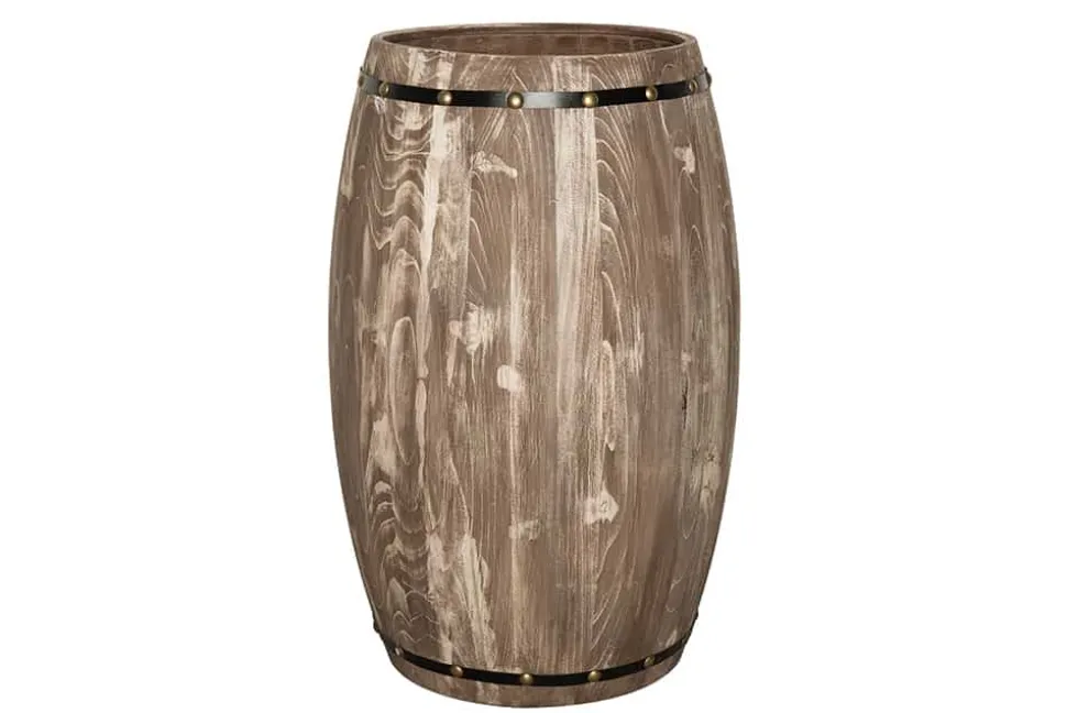 Authentisches Weinregal BODEGA 80cm natur Pinie Weinfass Shabby Chic