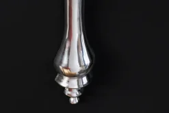 Barocke Wandkonsole SCALA 60cm silber Aluminium Wandregal