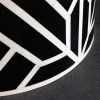 Beistelltisch HARMONY NATURE 45cm rund schwarz weiß Mosaik Kunsthandwerk