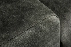 Big Sofa ELEGANCIA 285cm moosgrün Microfaser XXL Couch inkl. Kissen Federkern