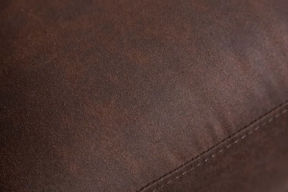Chesterfield Sessel 110cm vintage braun mit Knopfheftung und Federkern