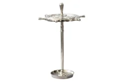 Dekorativer Schirmständer SEVEN SEAS 65cm silber Metall Regenschirmhalter
