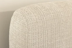 Design Boxbett ADLON 180x200cm beige Chenille Cremona mit Stauraum und Lattenrost