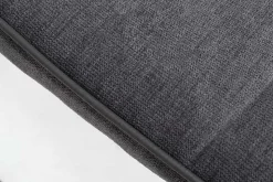 Design Freischwinger Stuhl MIAMI dunkelgrau Metallgestell matt schwarz