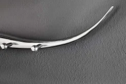 Design Garderobe BULL 100cm Aluminium Wanddekoration Stierkopf