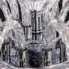 Design Kronleuchter CRYSTAL XL 80cm klar Acryl 15-armig Lüster