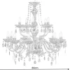 Design Kronleuchter CRYSTAL XL 80cm gold 15-armig Lüster Kristall-Lampe