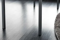 Design Sitzbank PETIT BEAUTÉ 80cm grau Samt schwarzes Gestell
