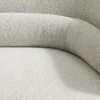 Design Sofa GATSBY 230cm beige Chenille Federkern 3-Sitzer Couch Rundum-Bezug
