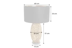 Design Tischlampe ABSTRACT LEAF gold Metall schwarz Marmorfuß handmade