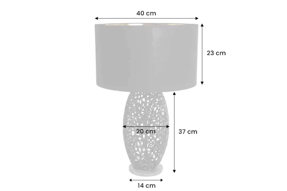 Design Tischlampe ABSTRACT LEAF schwarz Metall Marmorfuß handmade