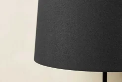 Design Tischlampe WILDLIFE 75cm schwarz gold rund Papagei Skulpturen mit Marmor-Fuß
