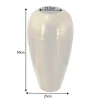 Elegante Vase ORIENTAL 50cm gold im Wild Hammerschlag Design