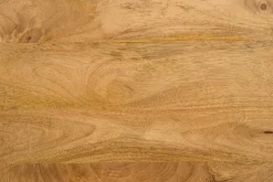 2er Set Couchtische GATSBY 100cm braun Mangoholz organische Form Beistelltisch