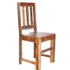2er Set Massiver Holz Stuhl JAKARTA aus recycelten Fischerbooten