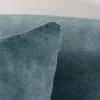 Extravagantes Sofa ELEMENTAL 180cm petrol Samt 2-Sitzer Couch mit Federkern