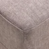 Großes Sofa LOFT 210cm taupe Vogue Velours Samt 3-Sitzer Couch Taschenfederkern