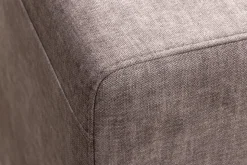 Großes Sofa LOFT 210cm taupe Vogue Velours Samt 3-Sitzer Couch Taschenfederkern
