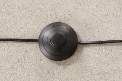 Handgefertigte Stehlampe WILD NATURE 158cm natur Treibholz Stehleuchte Leinenschirm