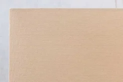 Handgefertigte Tischlampe ROUSILIQUE 80cm natur Eisenholz beige mit Lampenschirm