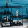 Industrial Regal DURA STEEL 90cm schwarz Metall Konsole