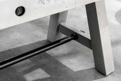 Industrial Sitzbank FINCA 165cm grau Pinie recyceltes Massivholz Eisen