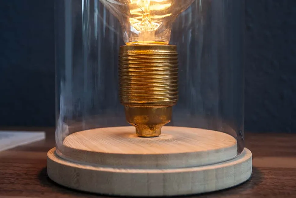 Industrial Tischlampe EDISON 22cm Glühbirne Tischleuchte