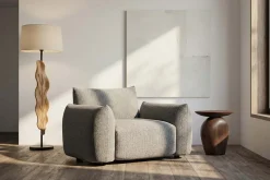In- und Outdoor Gartensessel SEAHAWK anthrazit Aluminium Olefin 1-Sitzer Sofa wetterfest