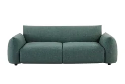 In- und Outdoor Sofa SEAHAWK 205cm türkis Aluminium Olefin wetterfest 2-Sitzer Couch