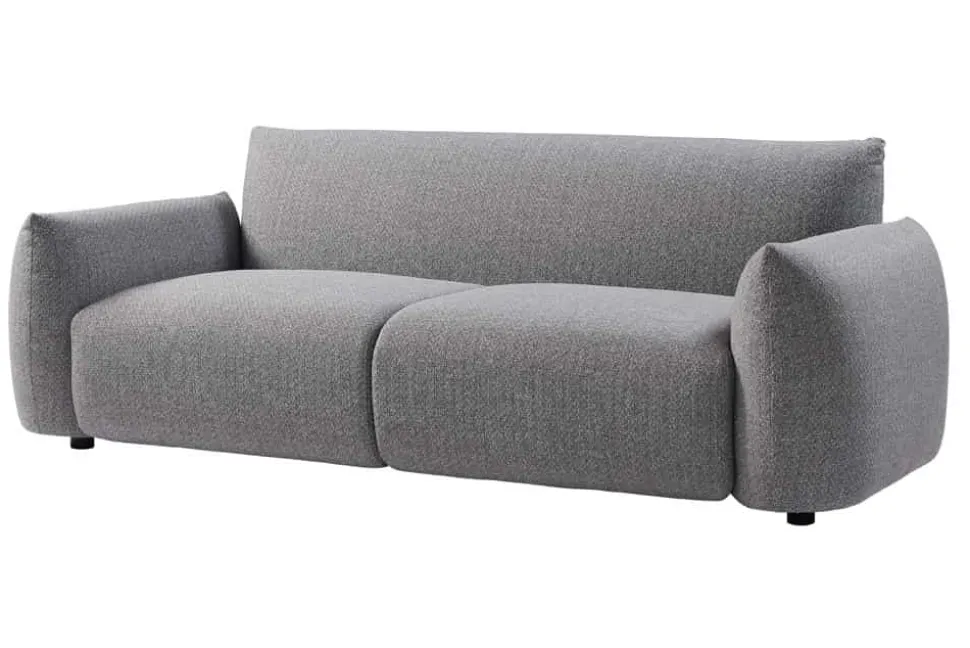 In- und Outdoor Sofa SEAHAWK 205cm anthrazit Aluminium Olefin wetterfest 2-Sitzer Couch