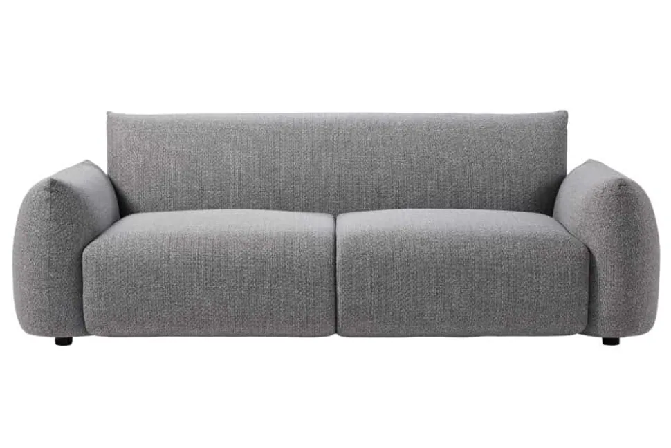 In- und Outdoor Sofa SEAHAWK 205cm anthrazit Aluminium Olefin wetterfest 2-Sitzer Couch