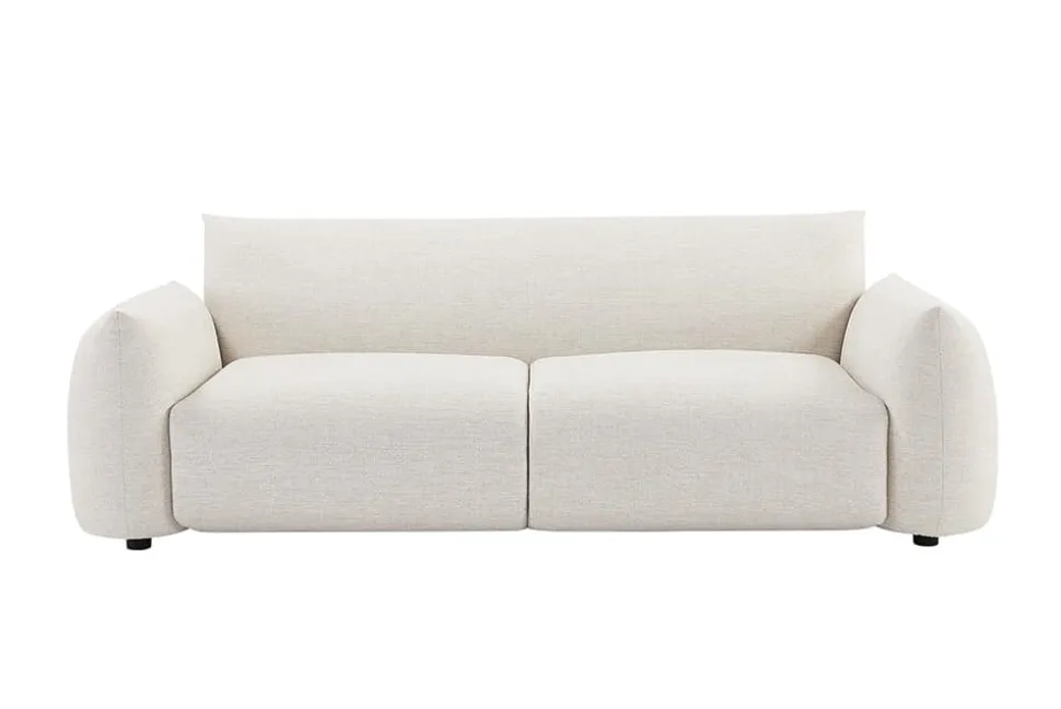 In- und Outdoor Sofa SEAHAWK 205cm creme Aluminium Olefin wetterfest 2-Sitzer Couch