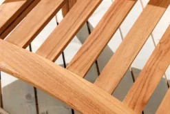 Massive Gartenbank EMPIRE TEAK 120cm natur Teakholz
