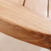 Massiver Gartentisch EMPIRE TEAK 100cm natur Teakholz rund klappbar Outdoor Balkontisch
