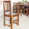 Massiver Holz Stuhl JAKARTA aus recycelten Fischerbooten
