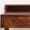 Massiver Sekretär MONSOON 120cm Akazie Schreibtisch Markant Finish