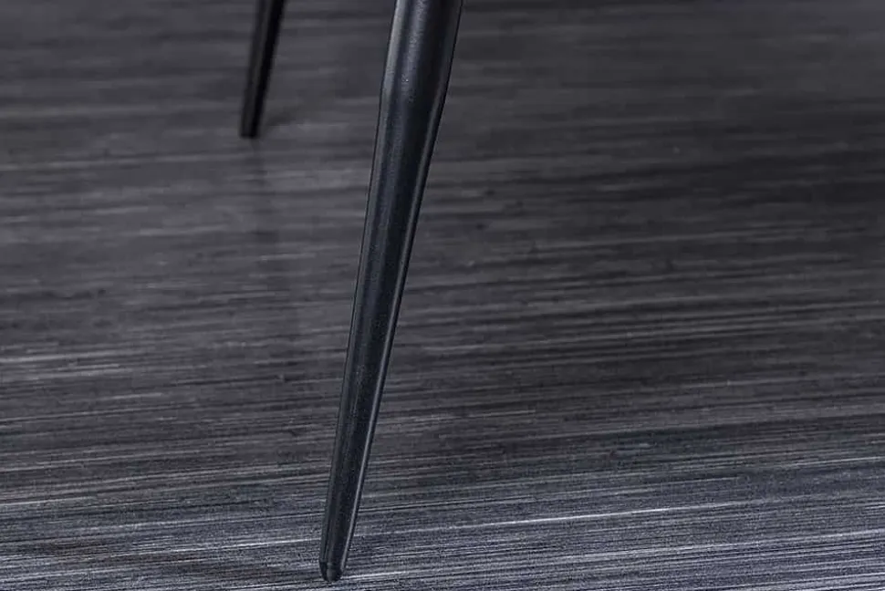 Massivholz Couchtisch ALPHA 90cm braun Sheesham stone finish Metallbeine mit Stauraum