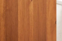 Massivholz Dekosäule COLUMNA 75cm braun Akazie Beistelltisch