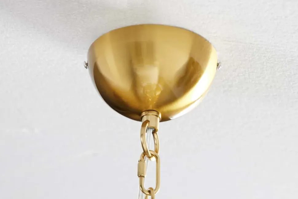 Moderne Design Hängeleuchte INFINITY HOME 65cm gold Pendelleuchte