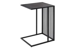 Moderner Beistelltisch ARCHITECTURE 65cm graphit Metall Laptoptisch