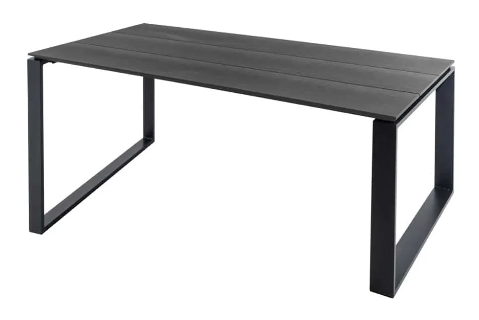 Moderner Gartentisch FLOATING 210cm anthrazit Aluminium In- und Outdoor Esstisch