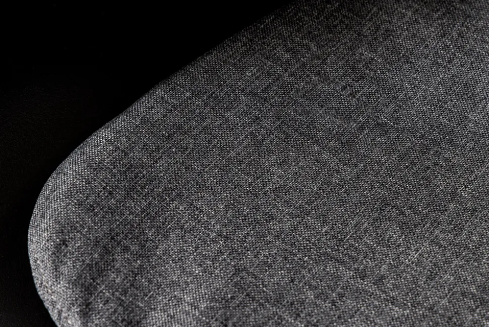 Moderner Stuhl DESIGNO schwarz Kunststoff Gartenstuhl mit Armlehnen Indoor Outdoor