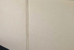 Modernes Boxbett ROCCO 180x200cm beige Cord mit Stauraum und Lattenrost