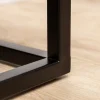 Moderne Sitzbank PETIT BEAUTÉ 110cm salbei mint Samt schwarzes Gestell