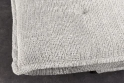 Modernes Schlafsofa JAZZ 190cm champagner beige Chenille 3-Sitzer Couch