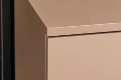 Modernes TV-Board LOFT 160cm natur grau beige greige drei Fächer Schublade